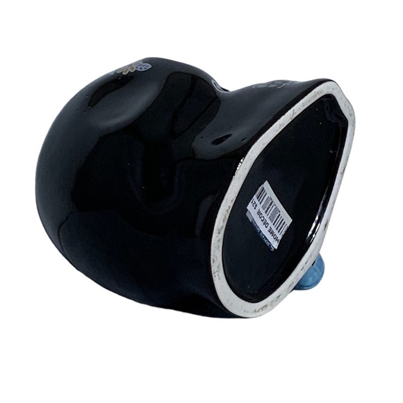 Sugar Skull Jumbo Day of the Dead Ceramic Mug Large Multicolor Black 16 Oz - Picture 4 of 11